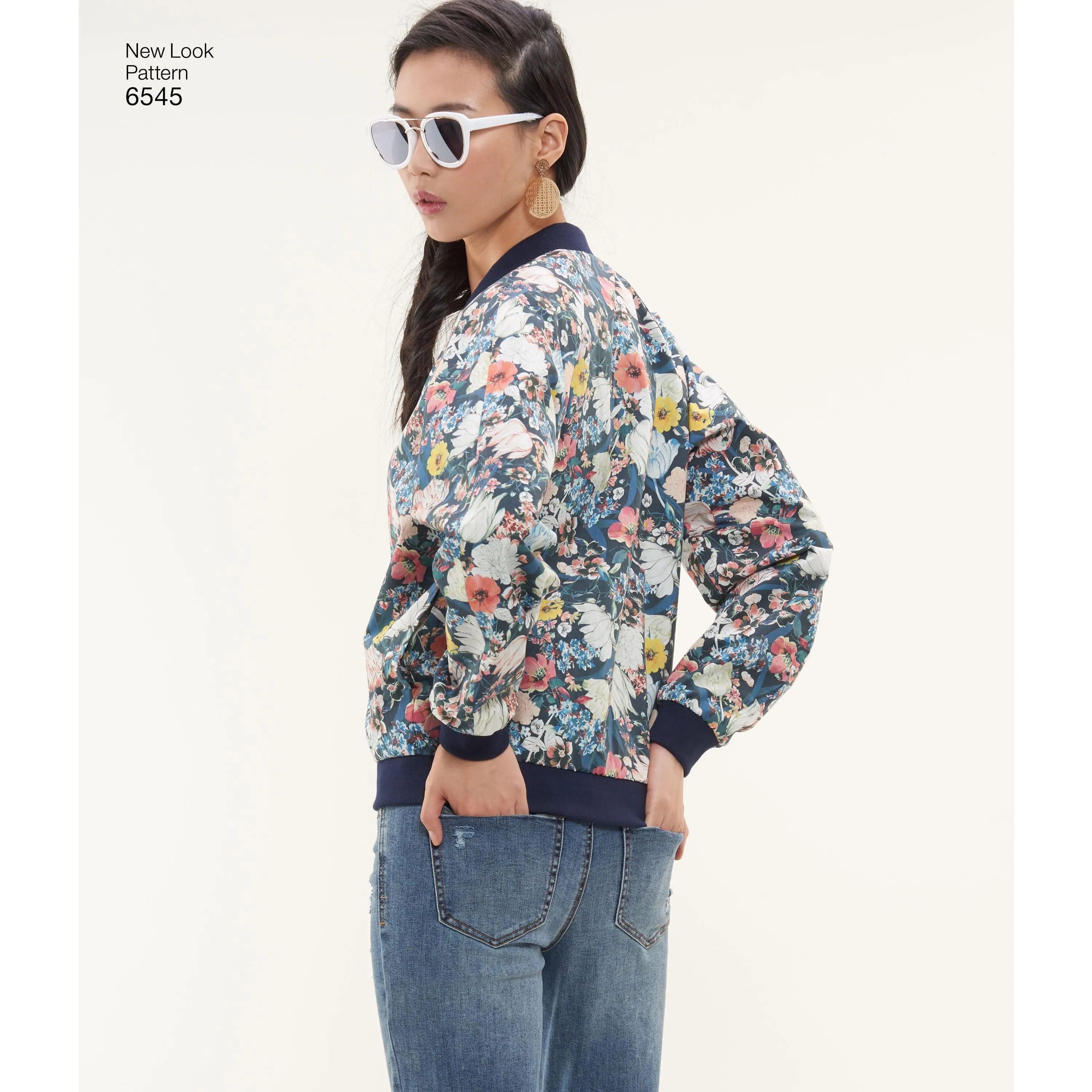 6545 New Look Pattern 6545 Misses Flight Jacket