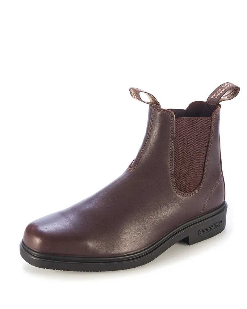 659 Elastic Side Dress Boot - Brown