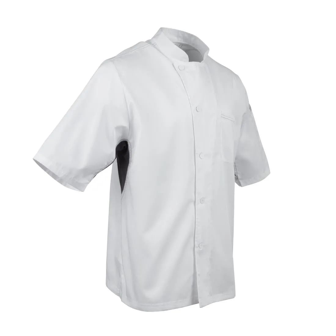 B205-S Chef Works Valais Signature Series Unisex Chefs Jacket White S