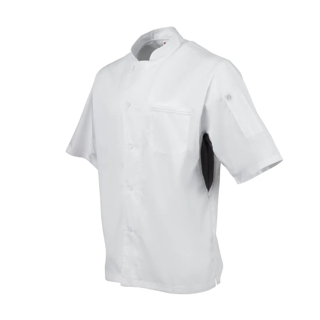 B205-S Chef Works Valais Signature Series Unisex Chefs Jacket White S