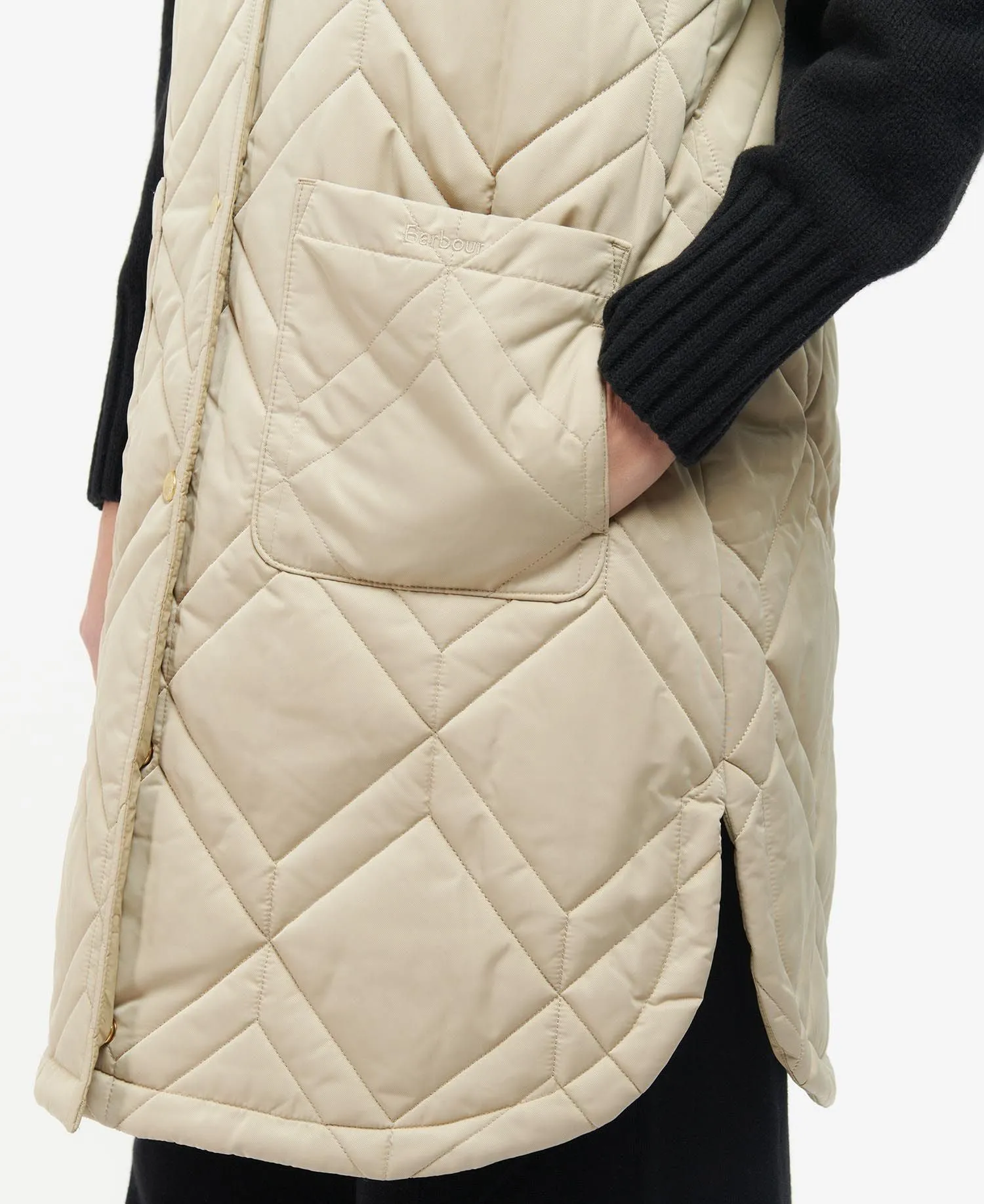 Barbour Women's Dio Gilet - Light Fawn