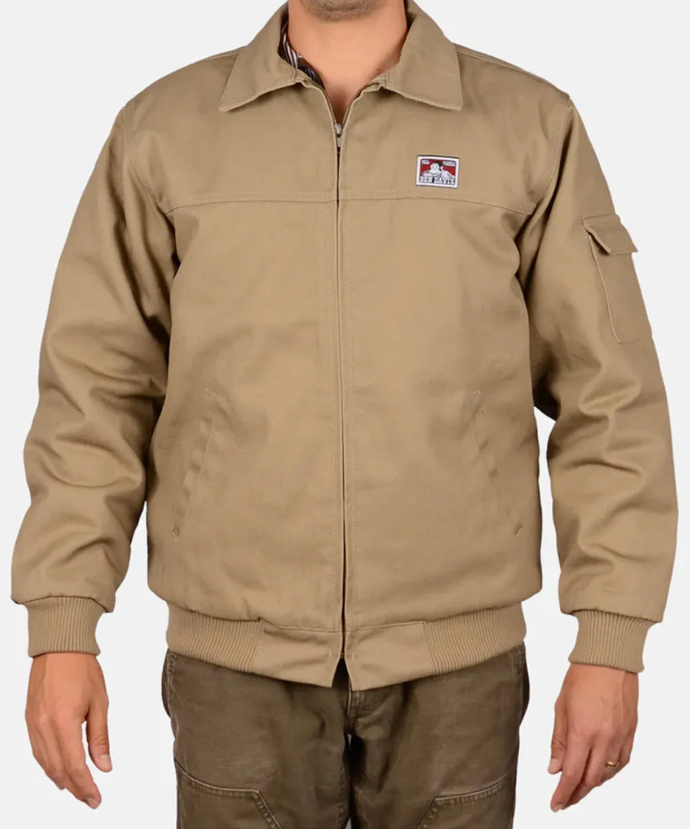 Ben Davis Mechanics Jacket - Khaki