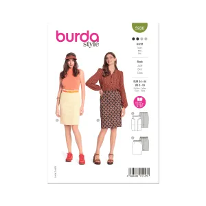 Burda Pattern 5936 Misses' Skirt/Pants