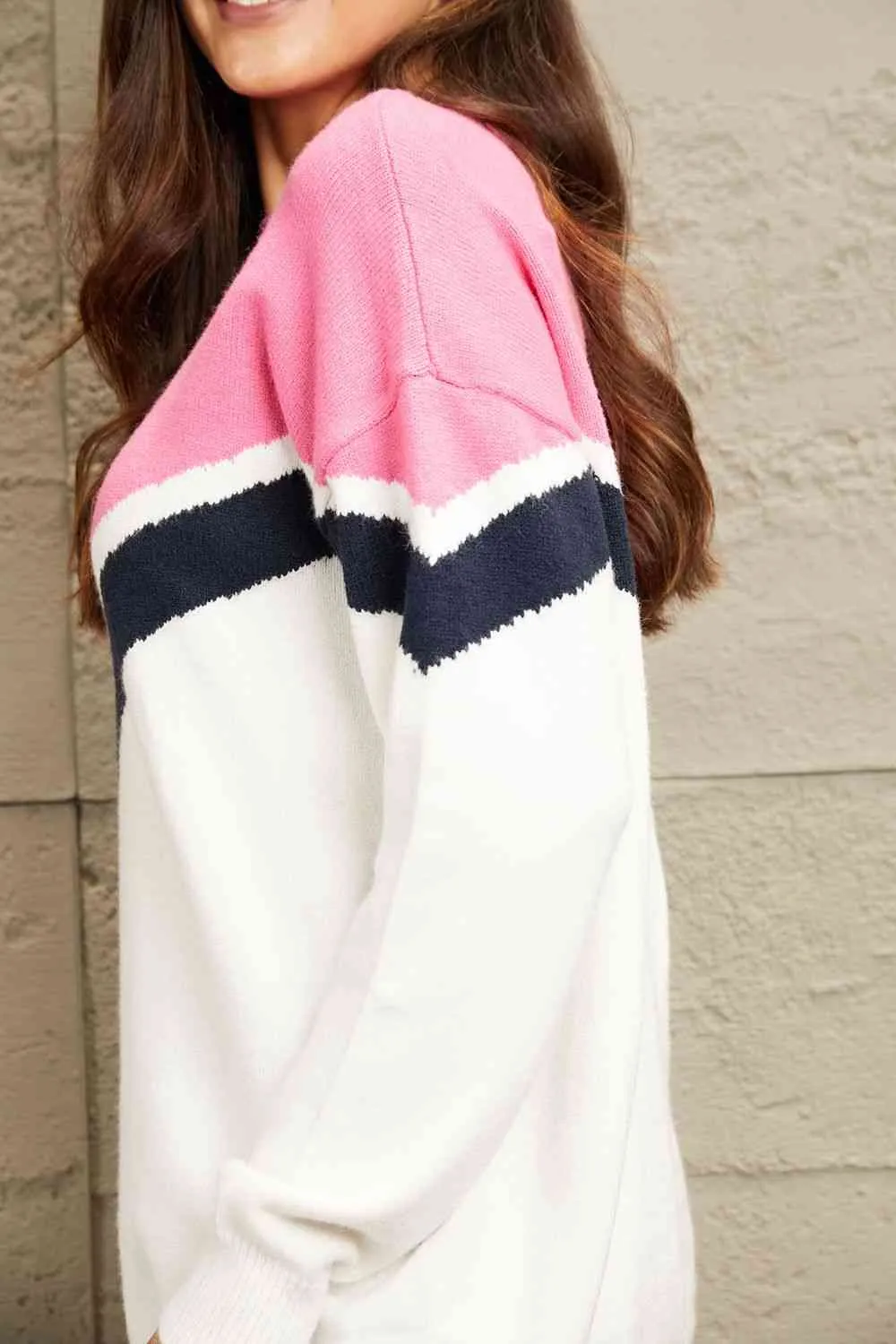 Chevron Pullover Sweater