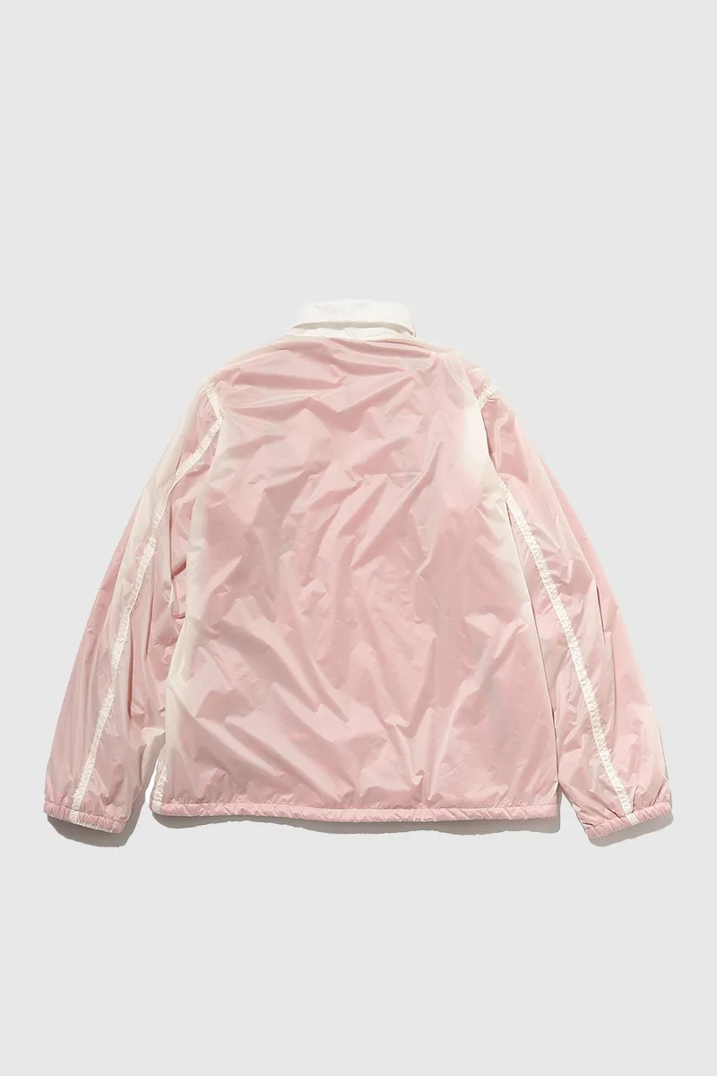 Coach Jacket Nylon Fleece - Oyster