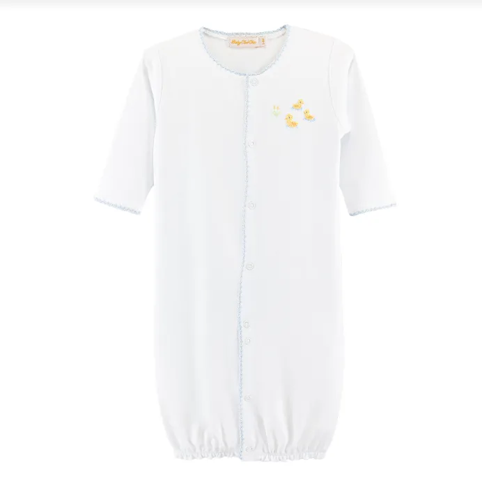 Converter Gown - Embroidered Three Little Ducks