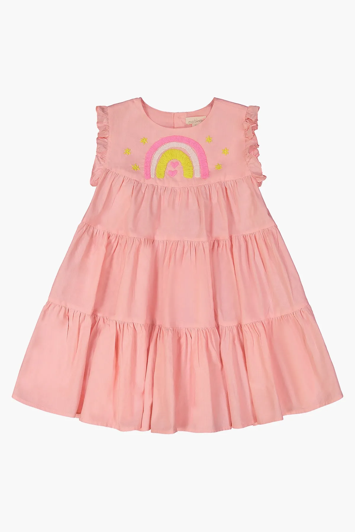 Everbloom Nola Girls Dress - Peach (Size 8 left)