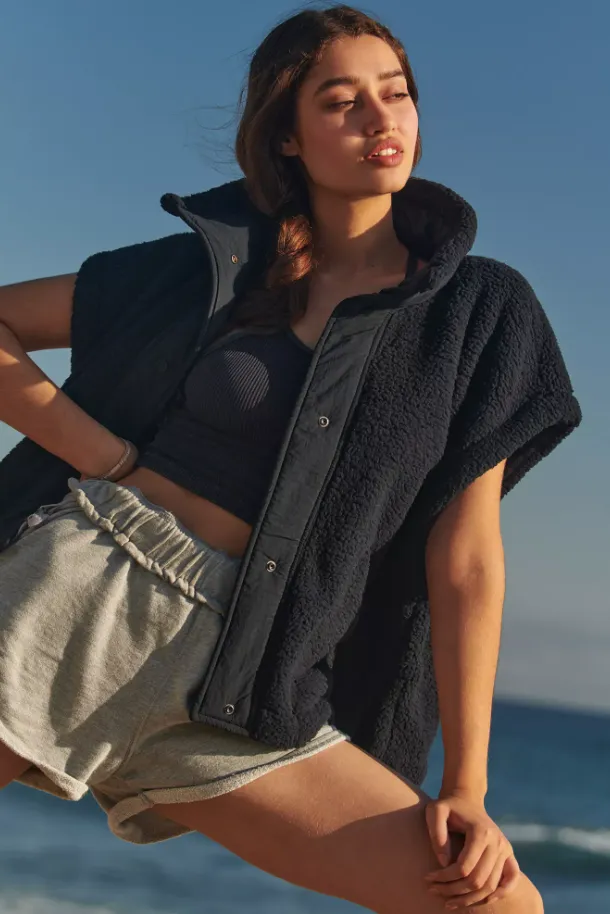 Free People Scout It Out Fleece Vest