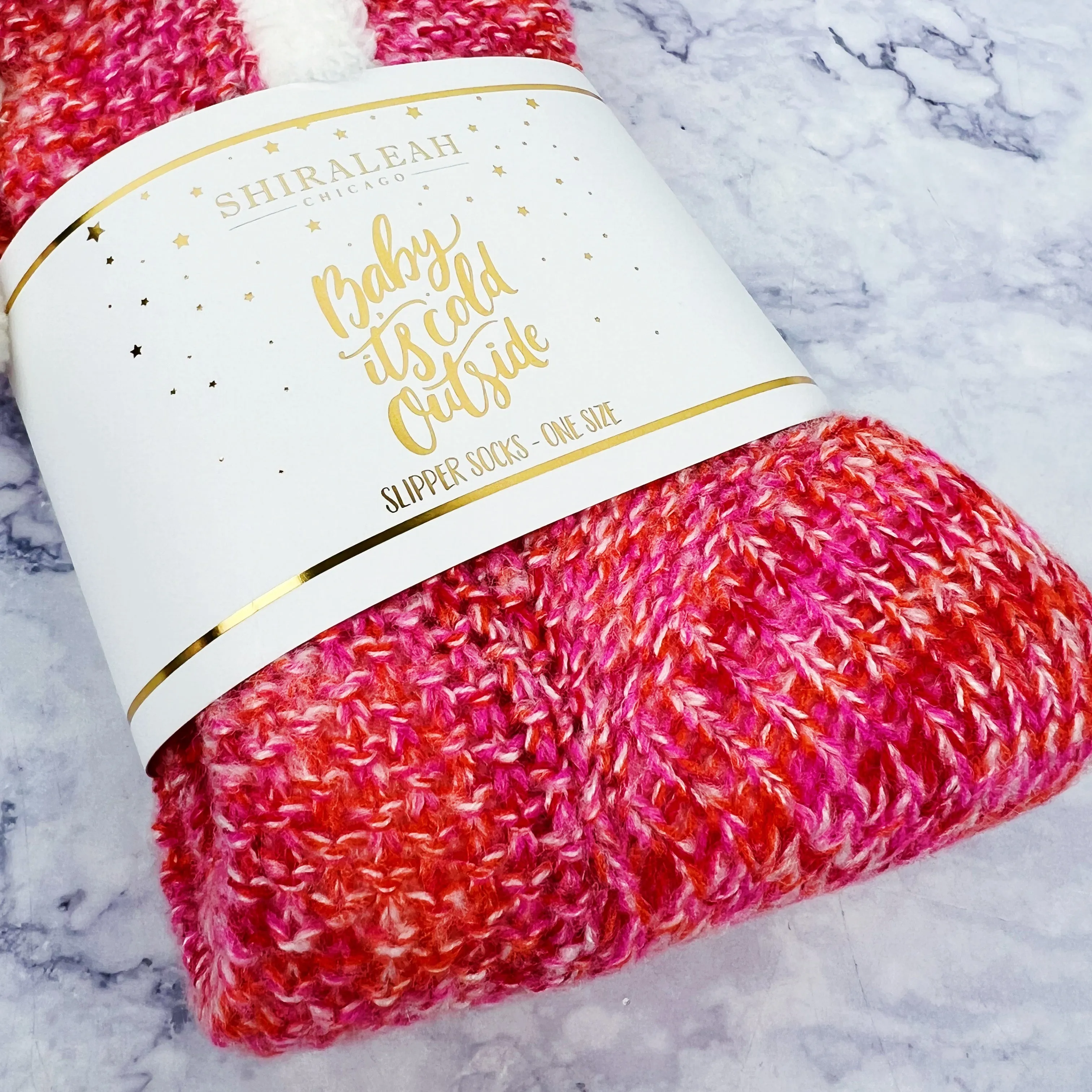 Holiday Sorbet Slipper Socks