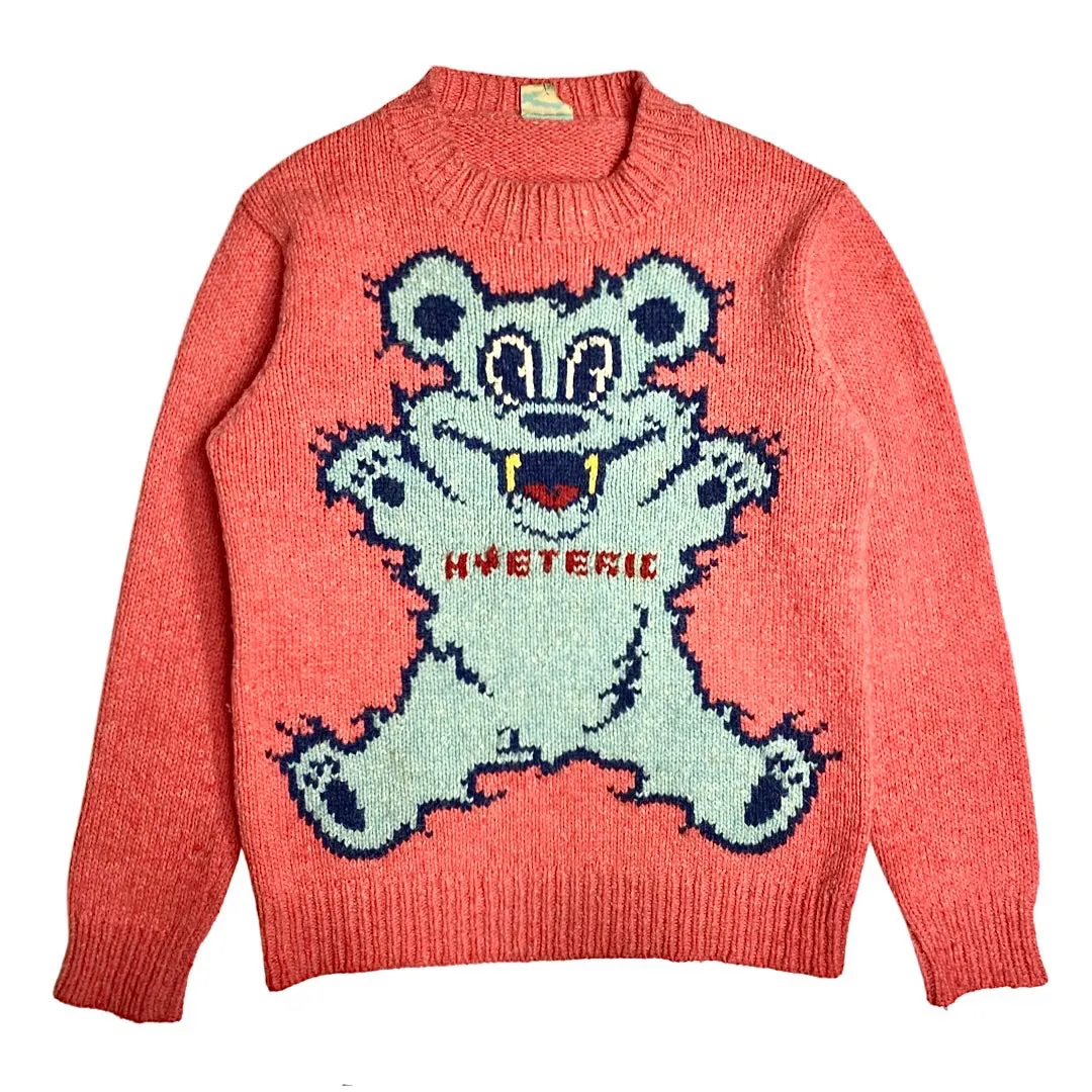 Hysteric Glamour Bear Sweater 90s Size Small