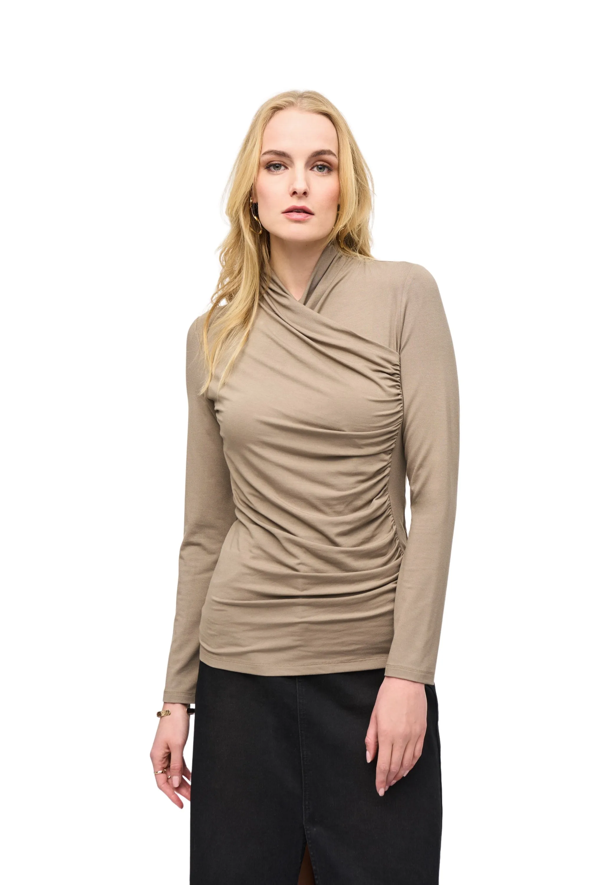 Jersey Knit Fitted Top