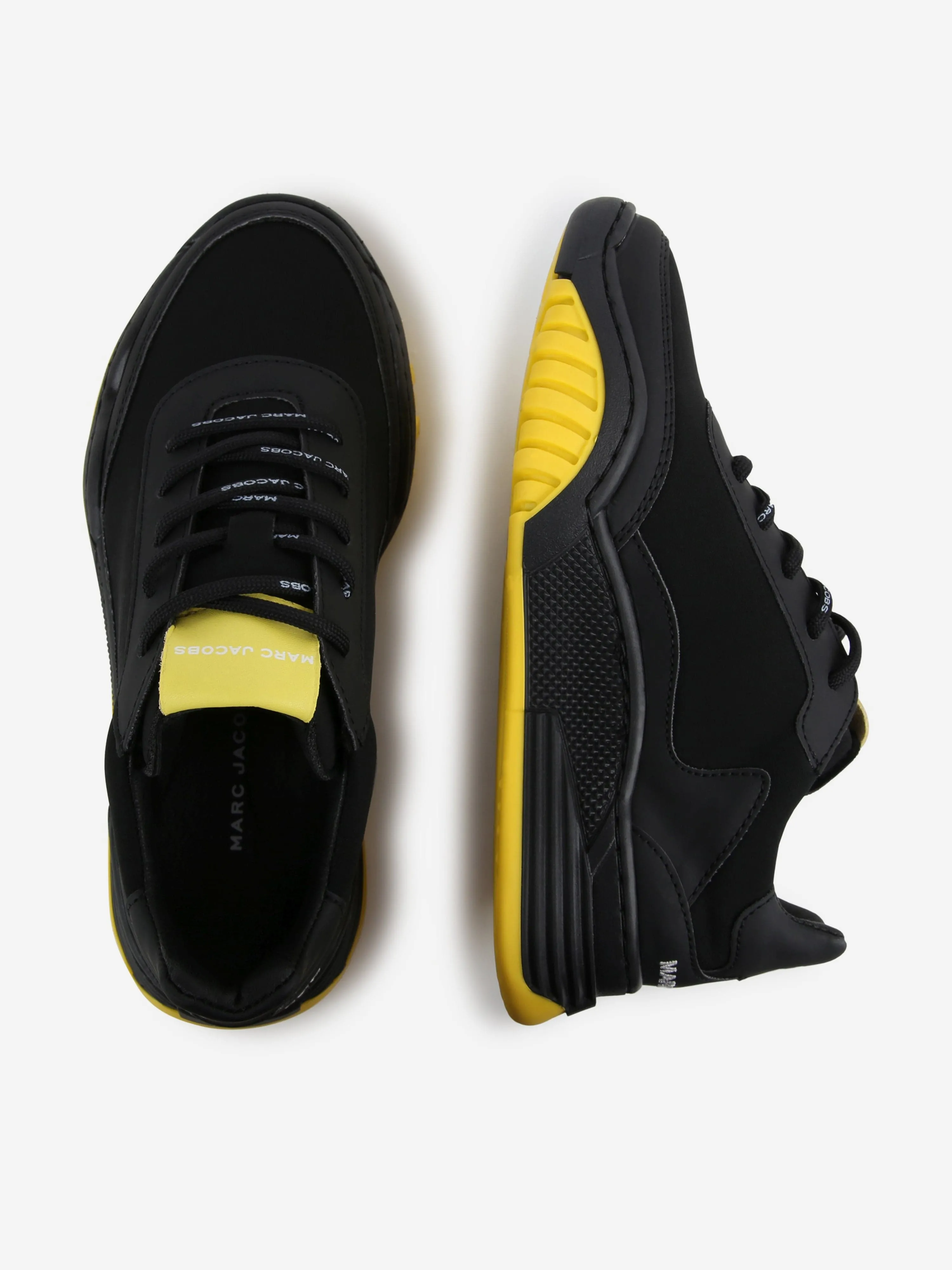 MARC JACOBS Boys Branded Trainers in Black