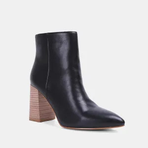 Matte Black Veronica Bootie