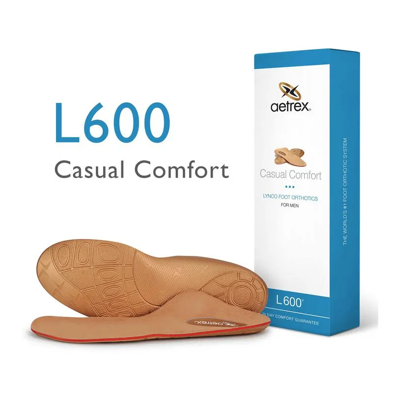 Men's Aetrex L600 Casual Comfort Orthotics