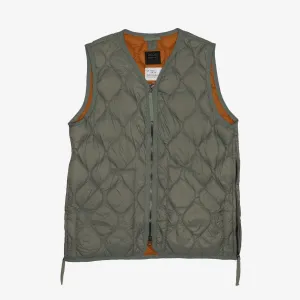 Military V Neck W-Zip Down Vest (Soft Shell)