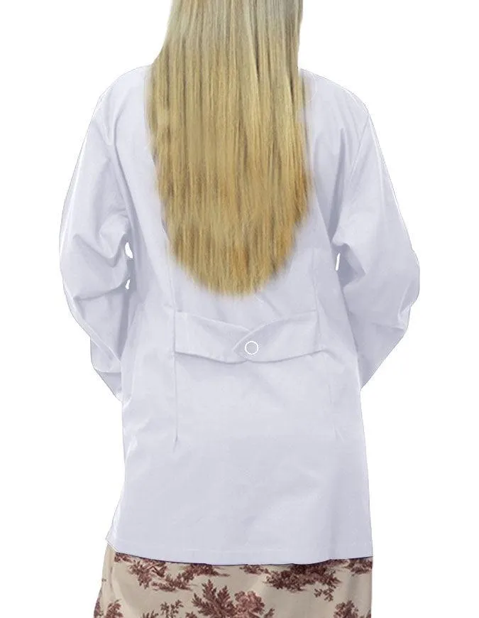 Panda Uniform Women's 32 Inch Snap Front Lab coat