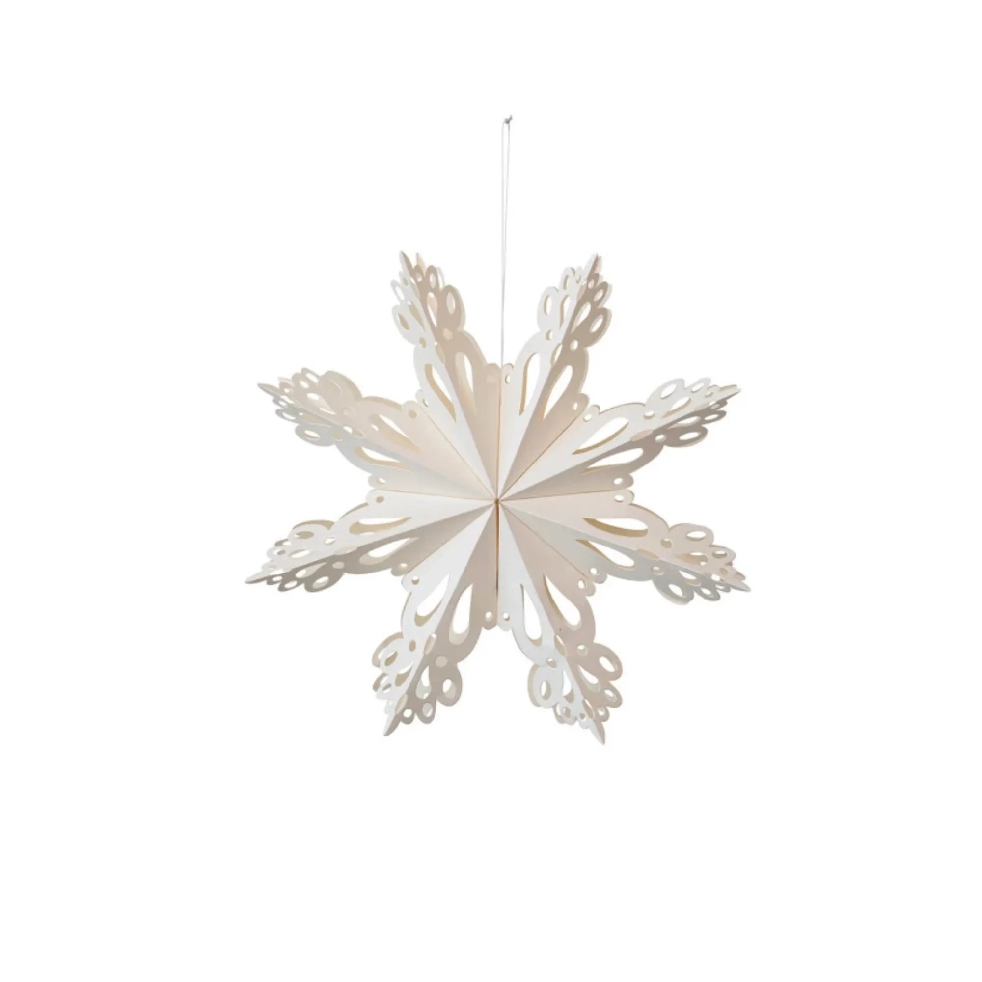 Paper Snowflake Ornament