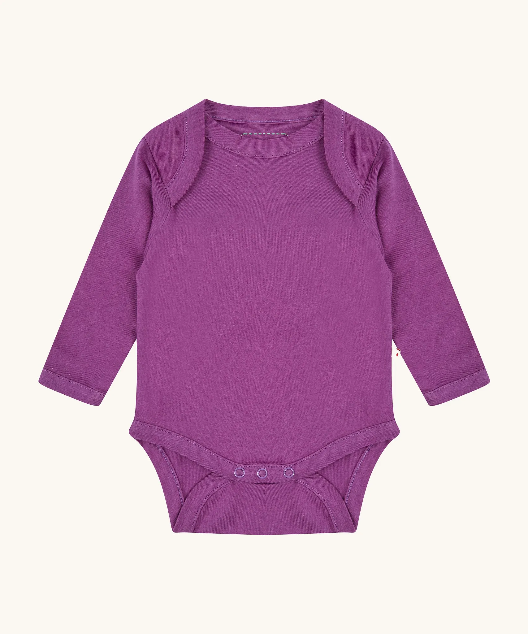 Piccalilly Purple Baby Bodysuit