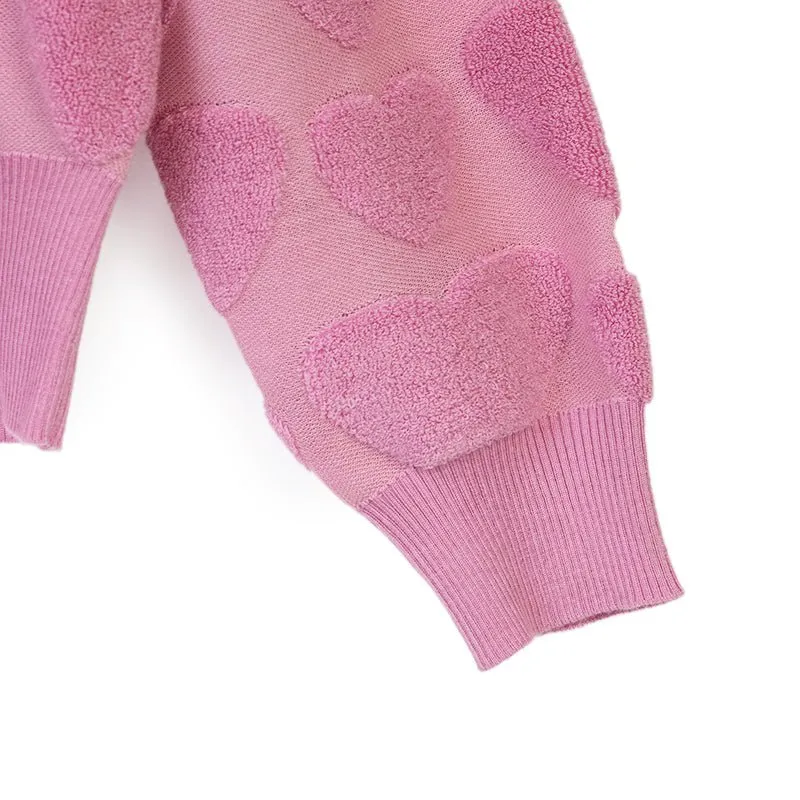 Pink Sweet Heart Sweater