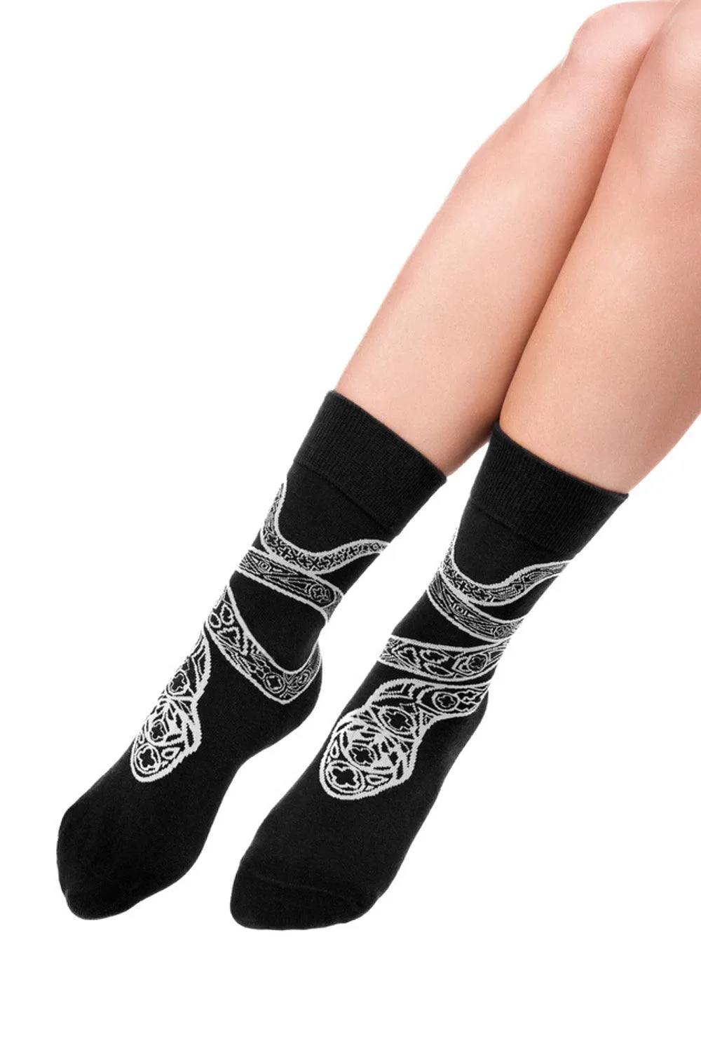 Restyle - Astral Snake - Socks - Gothic Fashion Accessory