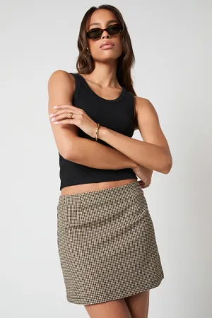 ROLLAS City Check Skirt