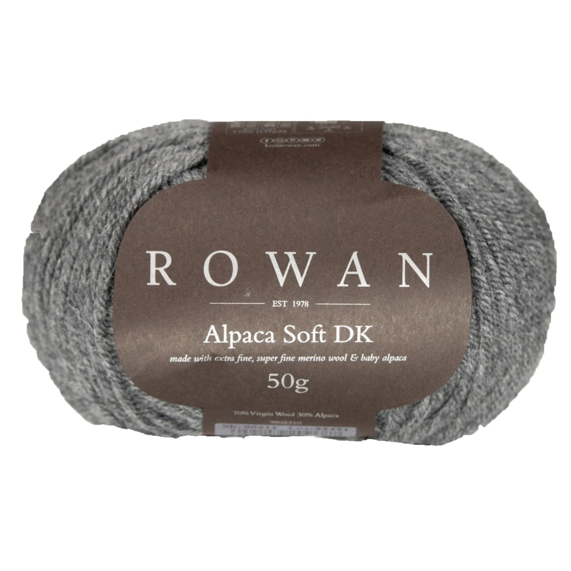 Rowan Alpaca Soft DK Yarn - 211 Charcoal