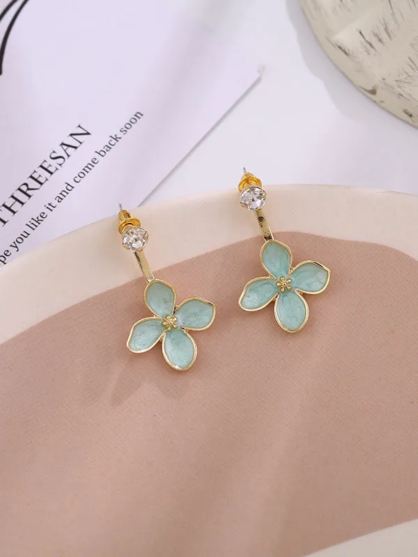 Simple Elegance Petal Earrings