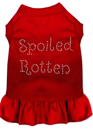 Spoiled Rotten Rhinestone Dress Red 4x (22)