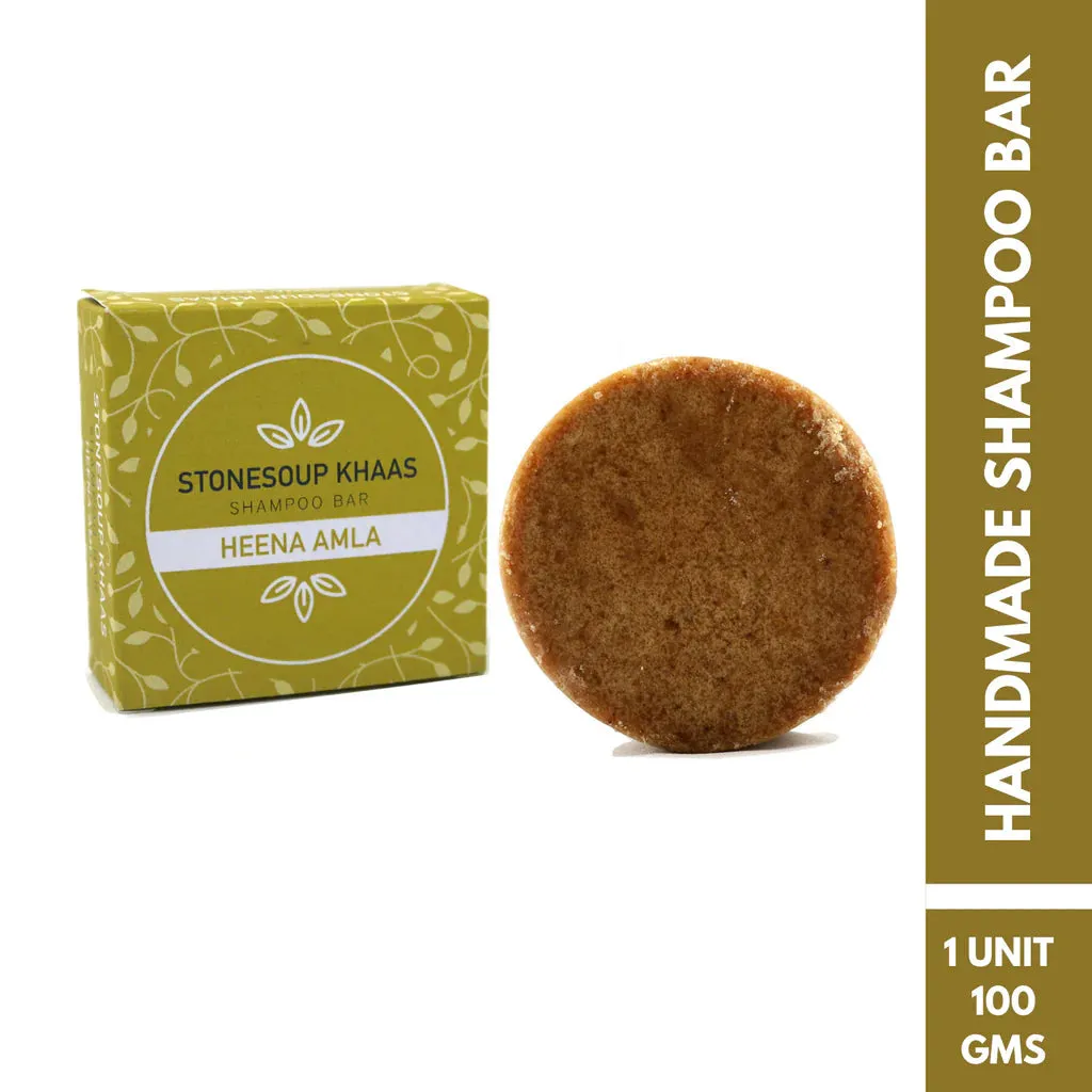 Stonesoup Khaas Shampoo Bar: Heena Amla