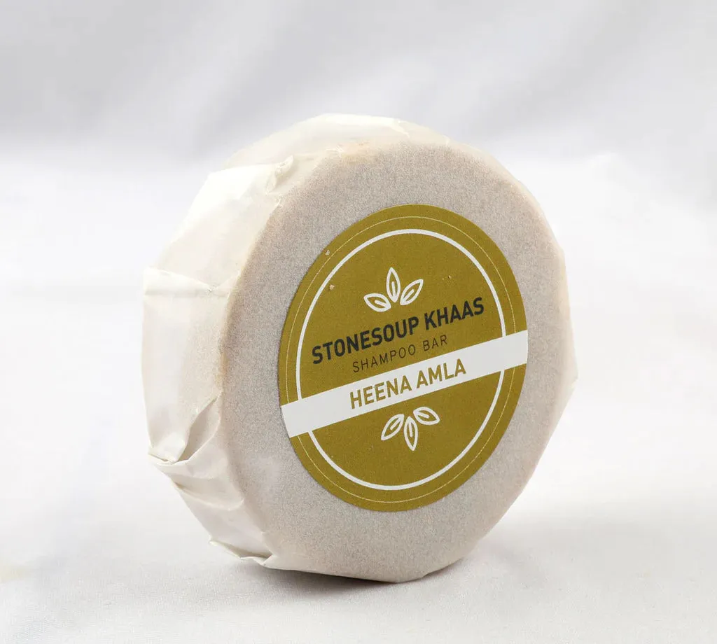 Stonesoup Khaas Shampoo Bar: Heena Amla