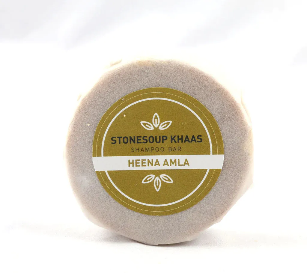 Stonesoup Khaas Shampoo Bar: Heena Amla