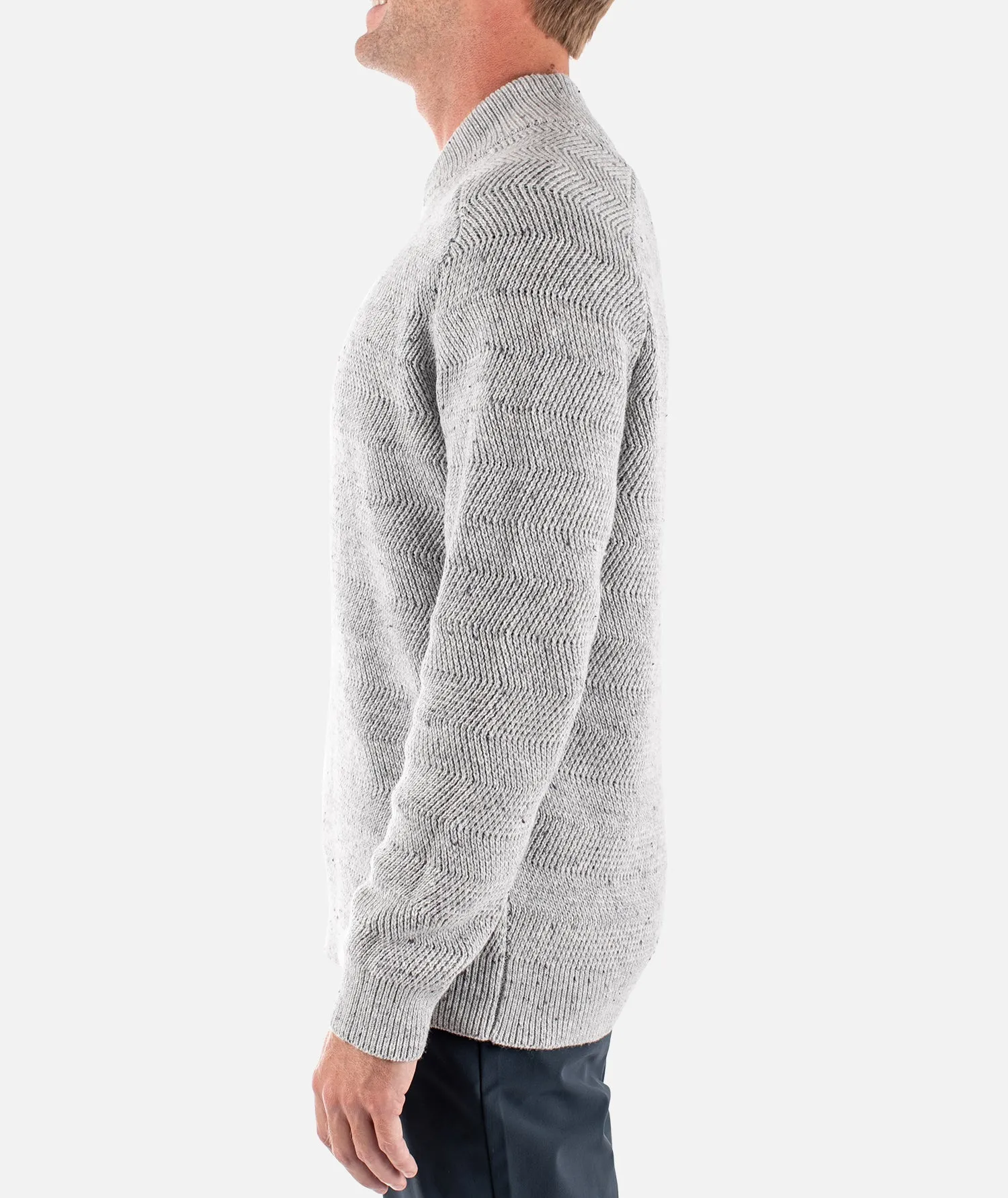 Tack Sweater - Light Grey