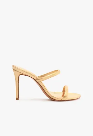 Taliah Metallic Leather Sandal