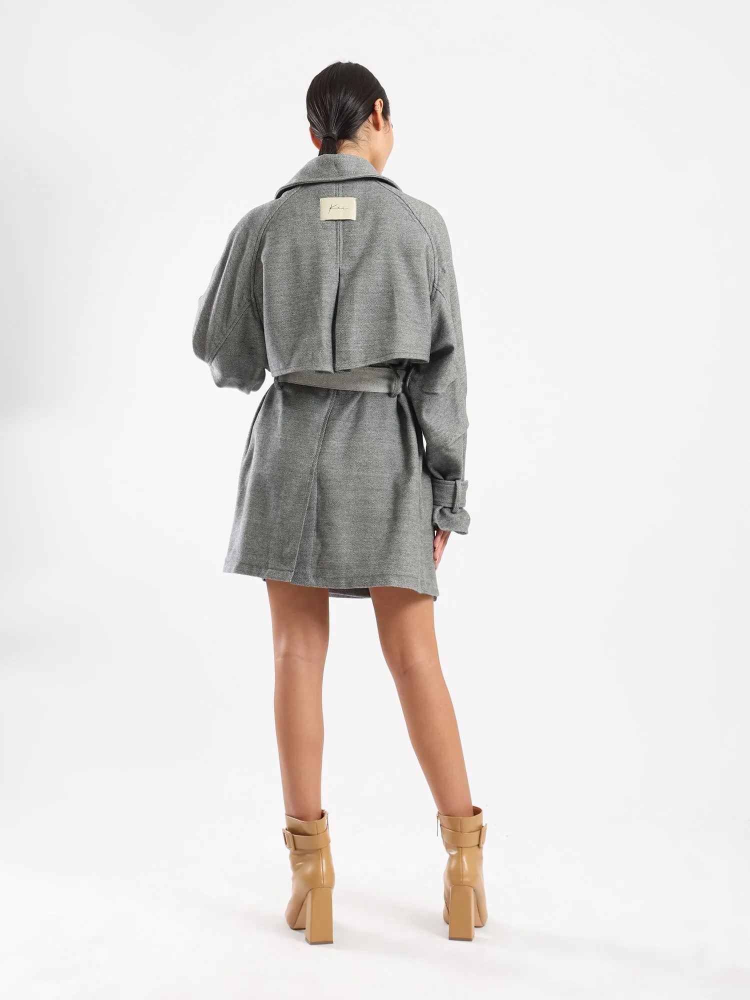 The 2 Tones Sophia Trench Coat - Kei Dress