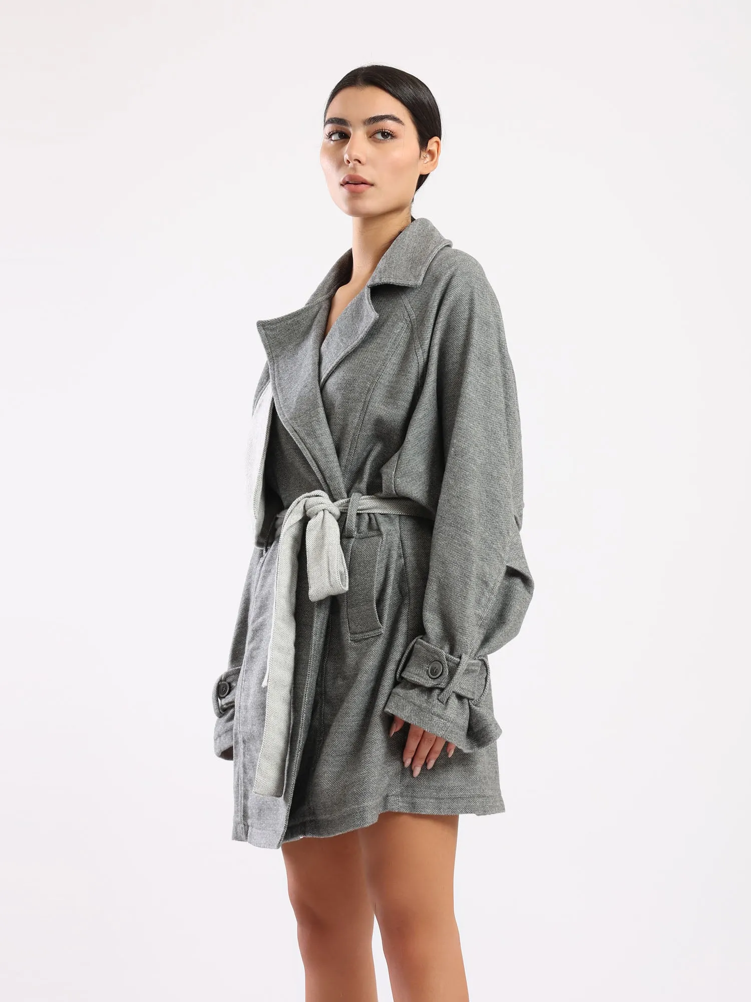 The 2 Tones Sophia Trench Coat - Kei Dress