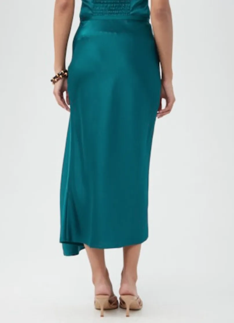 Trina Turk Sahel Midi Skirt Acacia