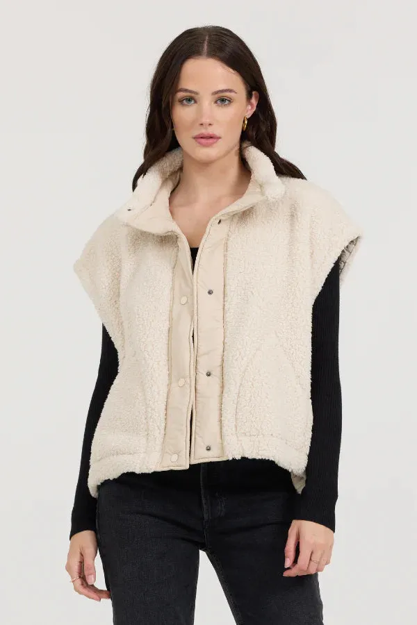 Vintage Havana Sherpa Vest