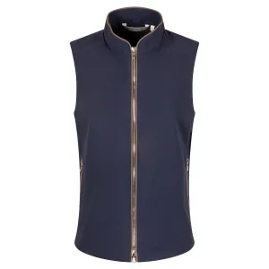 Womens Surge Full Zip Vest Navy - AW24